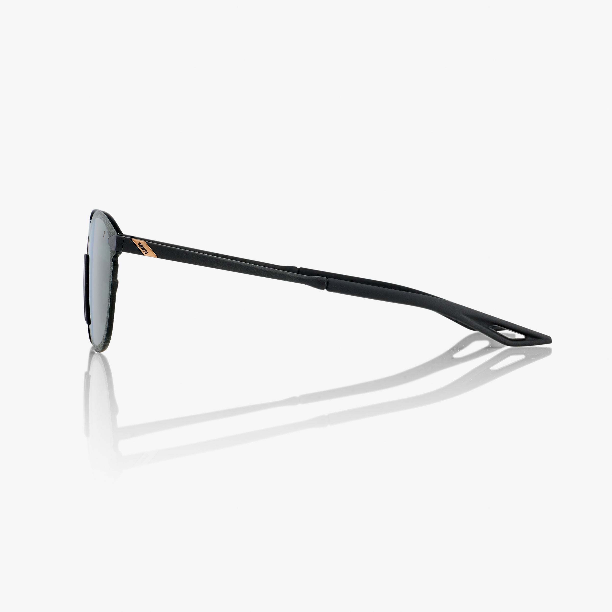 LEGERE ROUND - Matte Black - Grey Green Lens