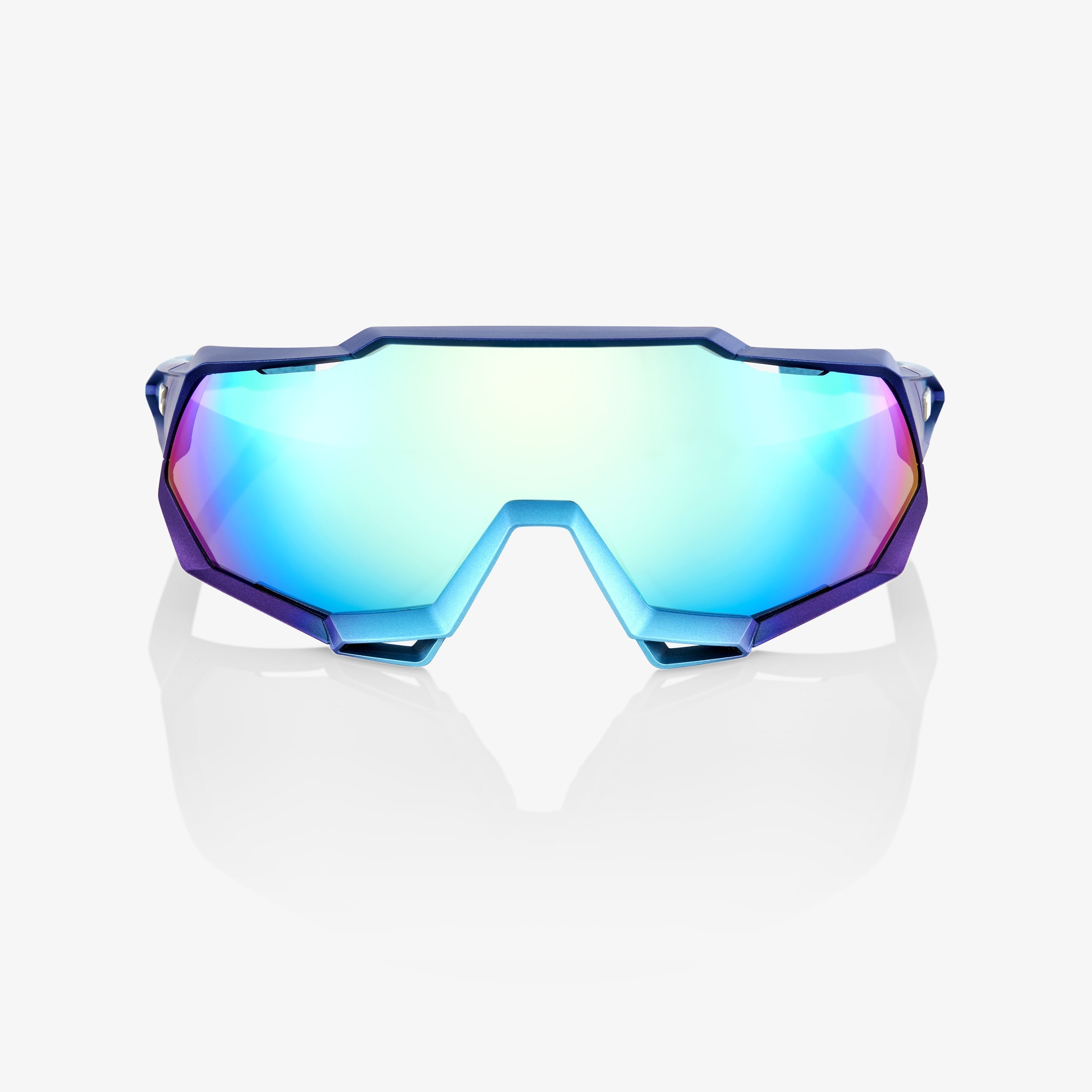 SPEEDTRAP - Matte Metallic Into the Fade - Blue Topaz Multilayer Mirror Lens - 1 - Secondary