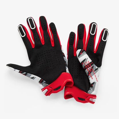 RIDEFIT Gloves White/Red