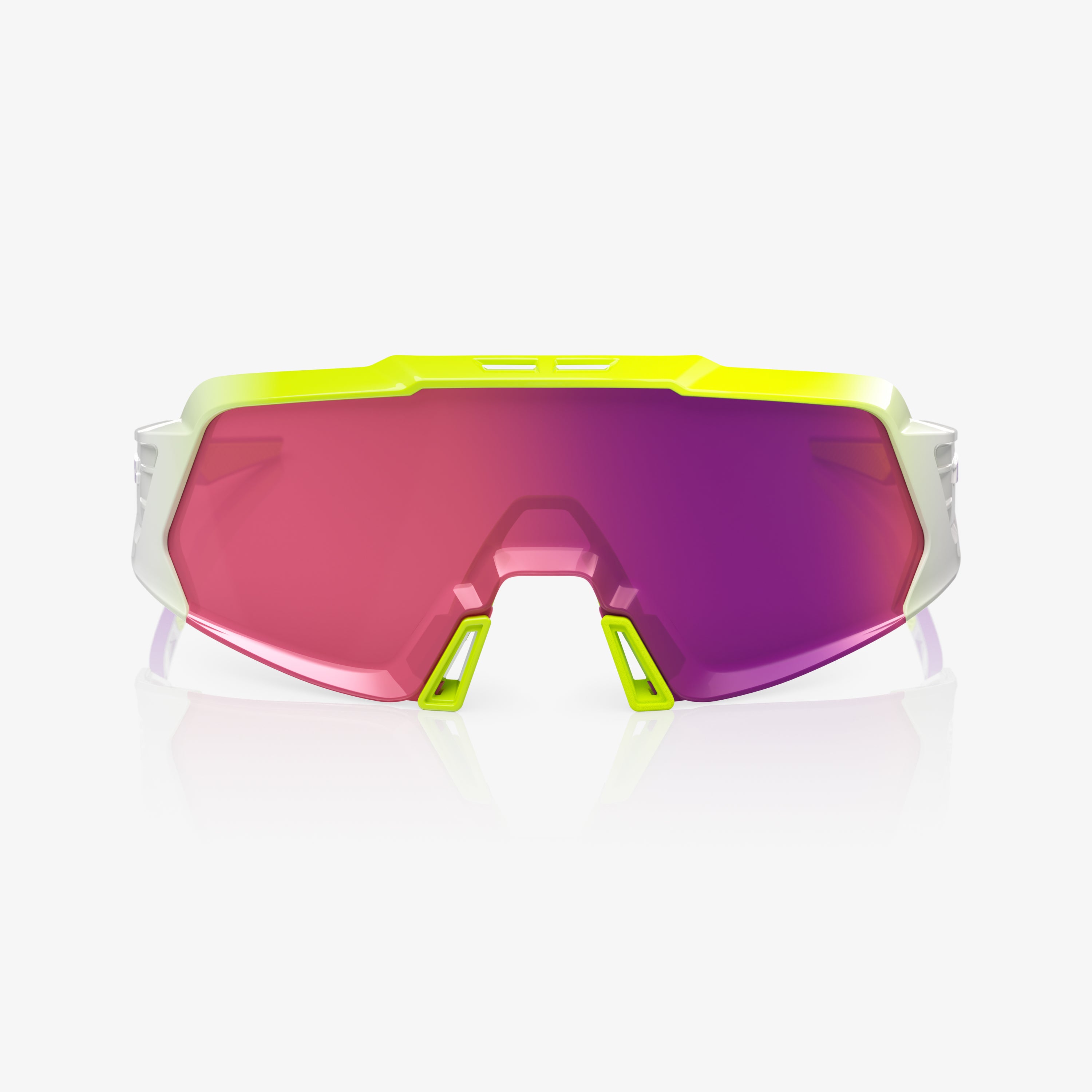 KORBIN X Polished Flo Yellow Fade Purple Mirror Lens - Secondary