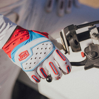 Gants AIRMATIC Rouge/Blanc/Bleu