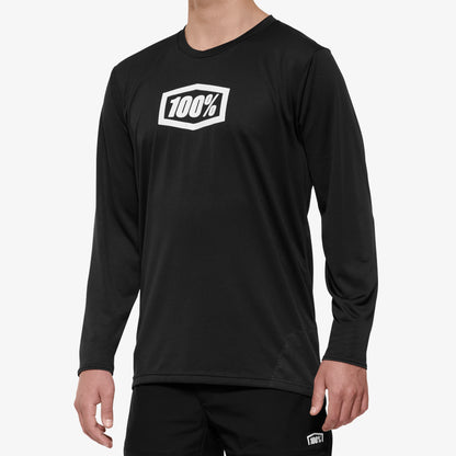 RIDECAMP Long Sleeve Jersey Black