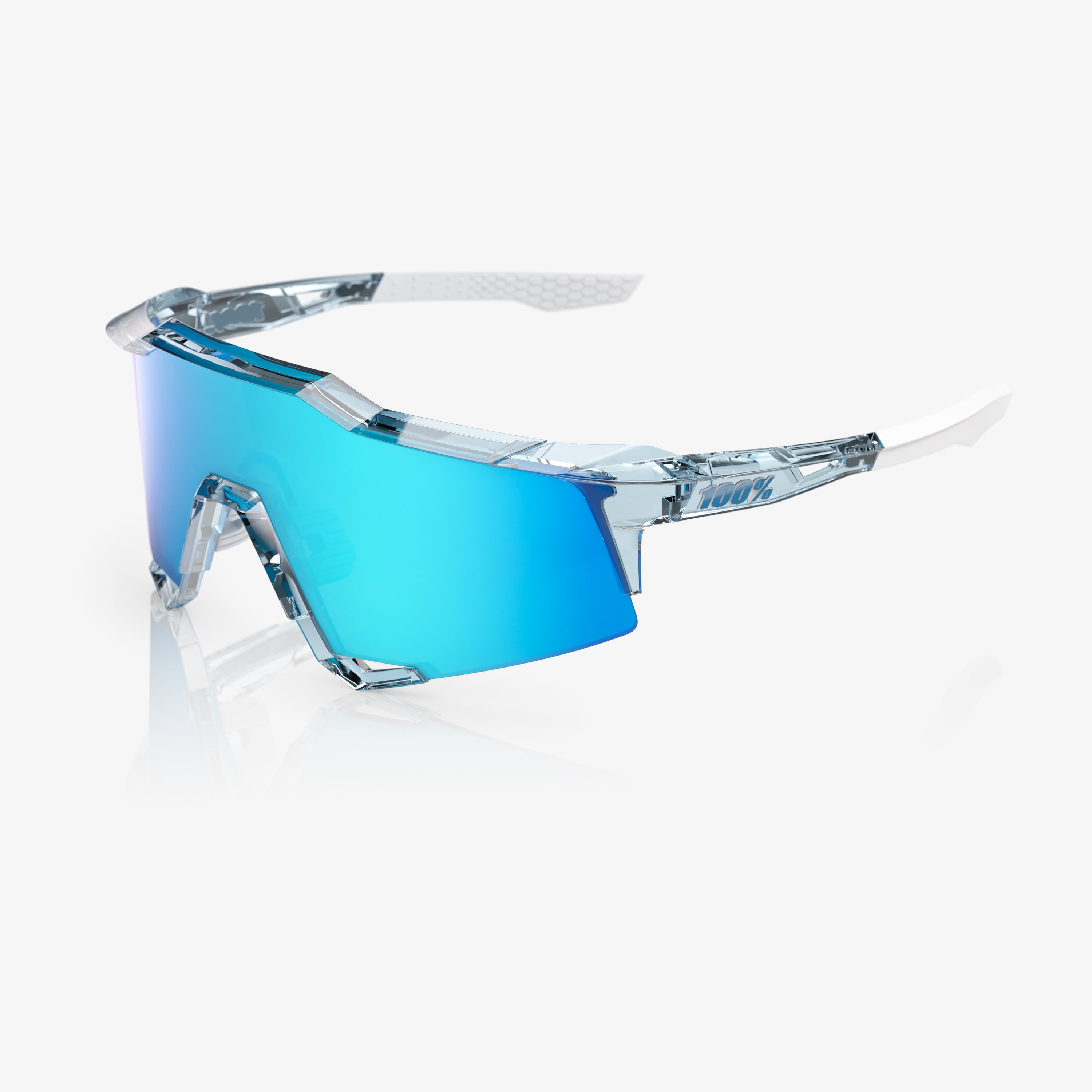 SPEEDCRAFT Polished Translucent Mint Blue Topaz Mirror Lens
