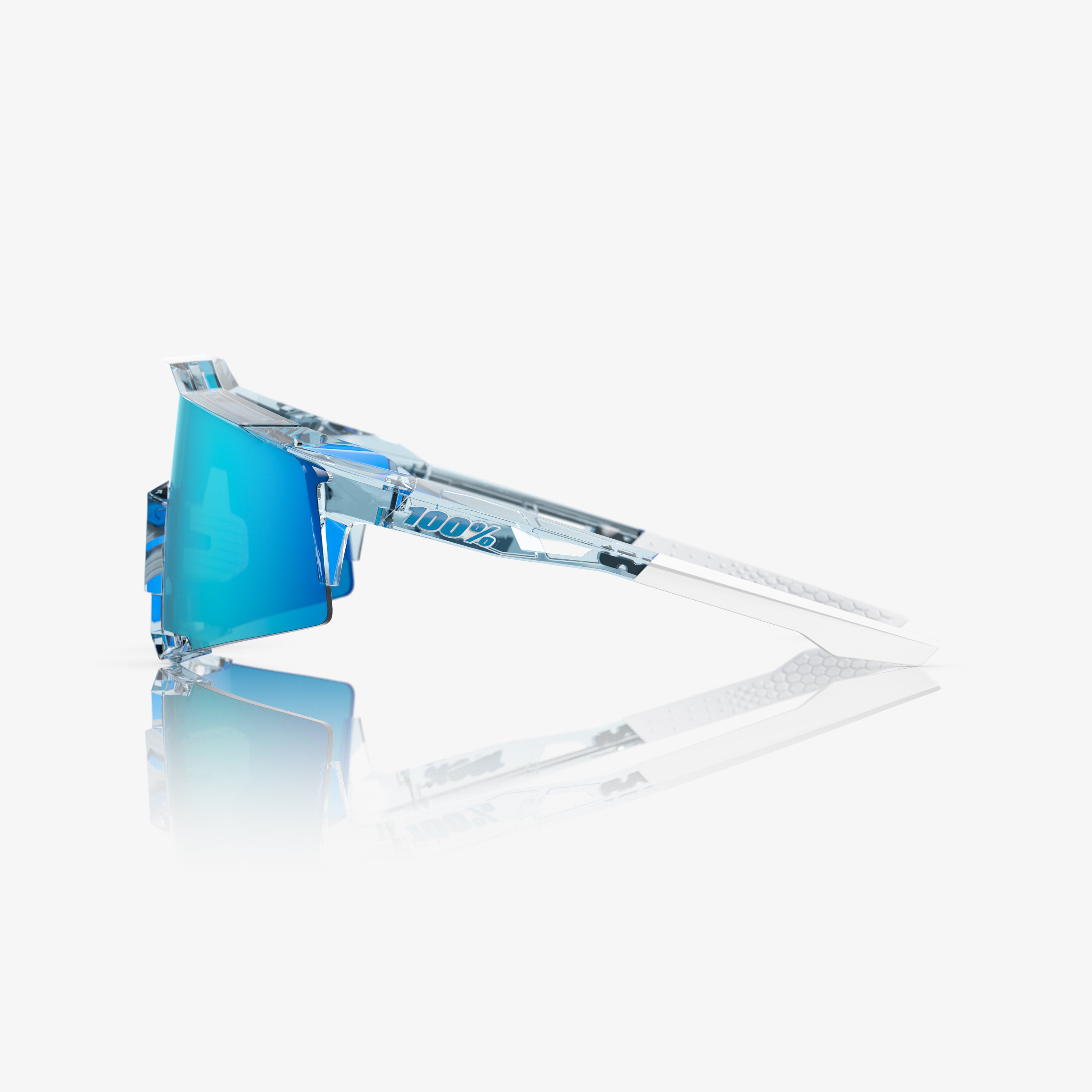 SPEEDCRAFT Polished Translucent Mint Blue Topaz Mirror Lens