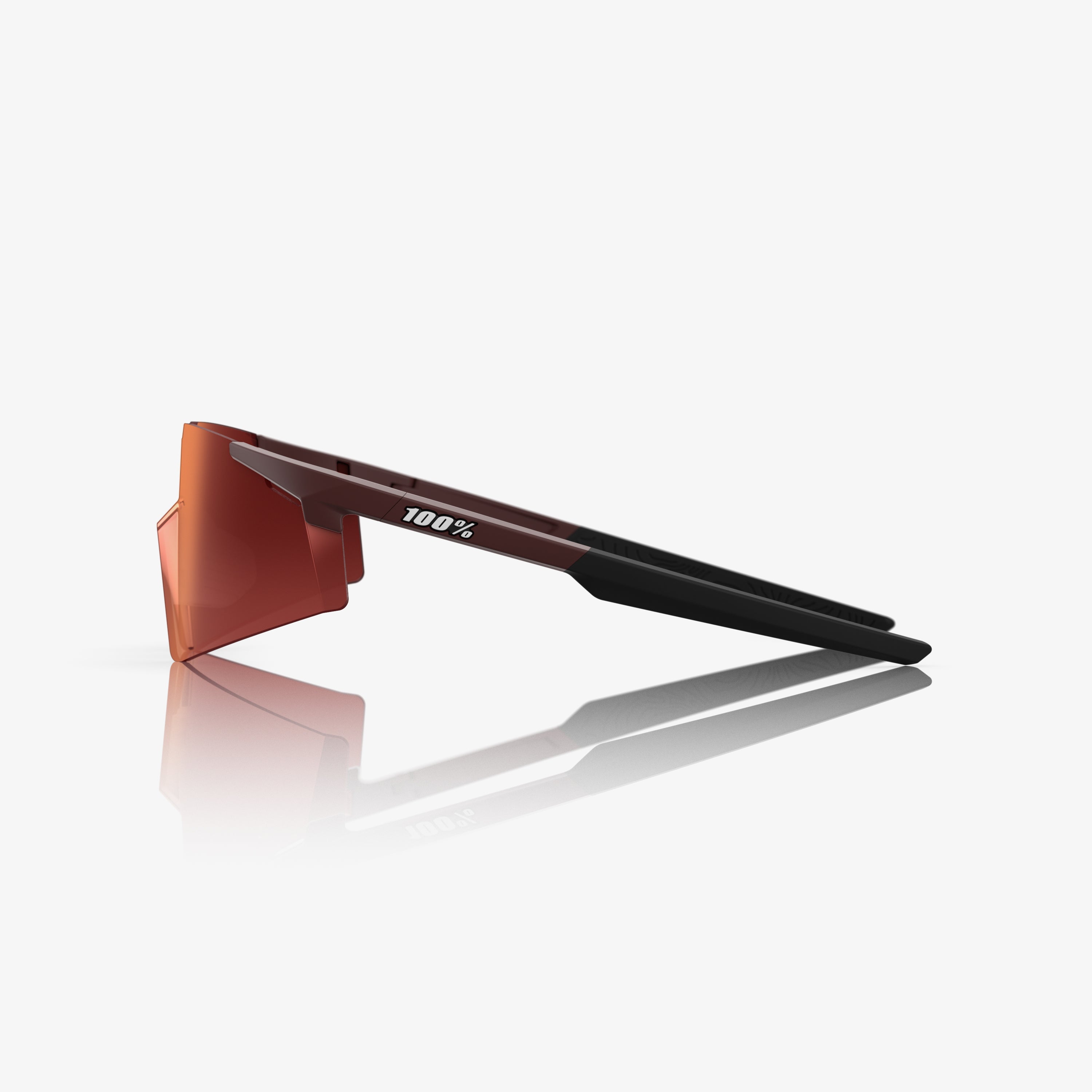 A2 Run Soft Tact Chocolate Brown/Red Gradient Lens