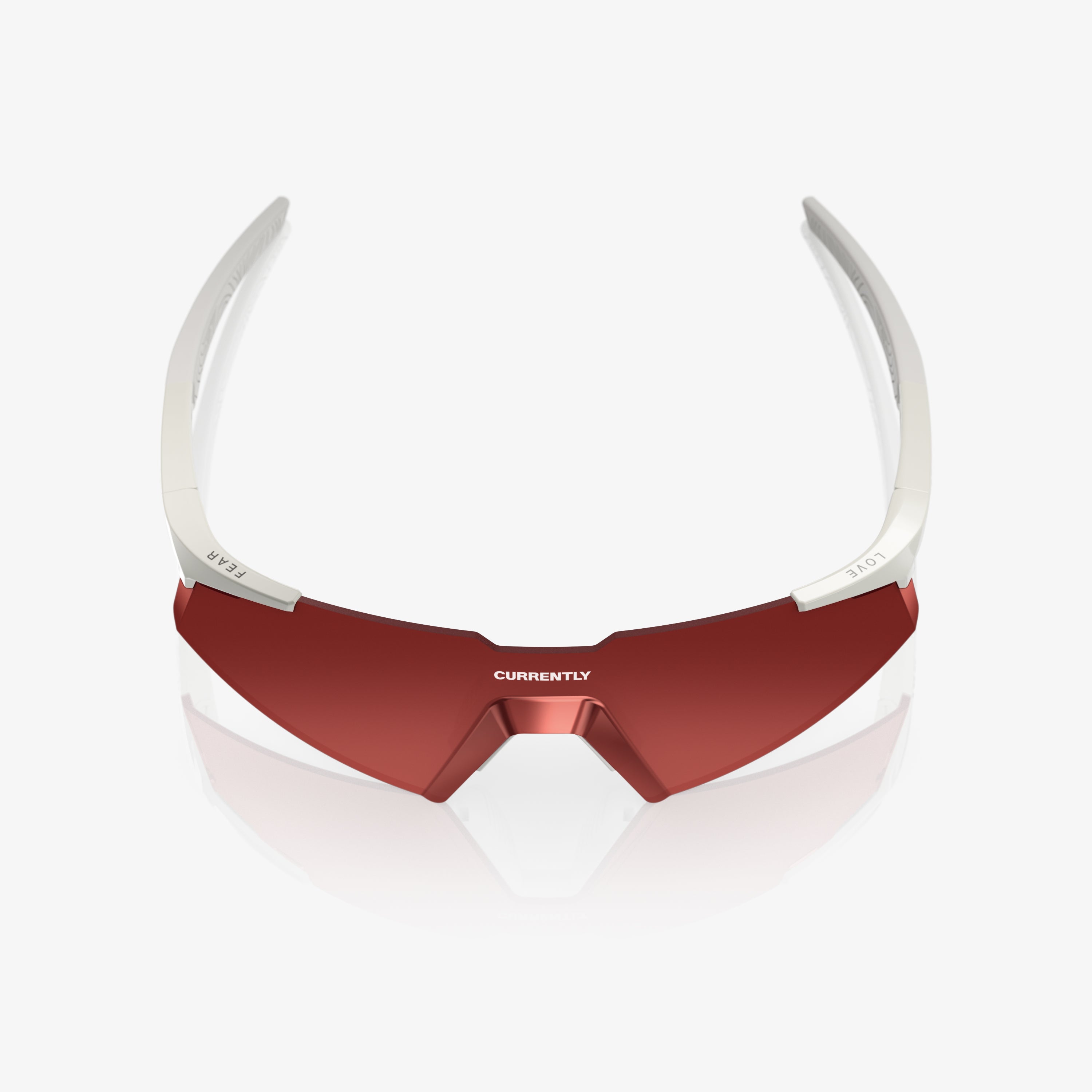A2 Actuellement Running , Marshmallow, dégradé marron/rouge verre