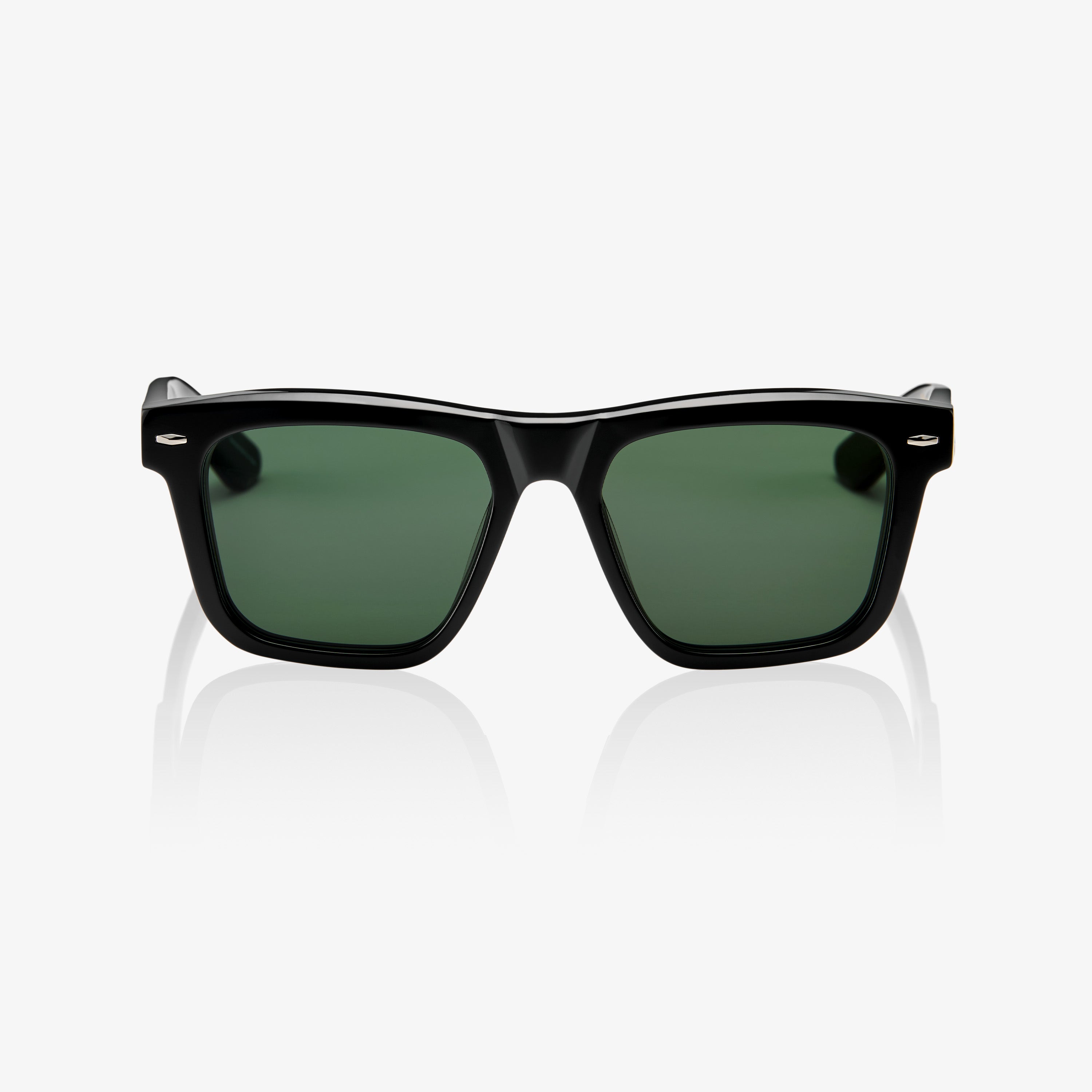 ATSUTA Polished Black GreyGreen Lens