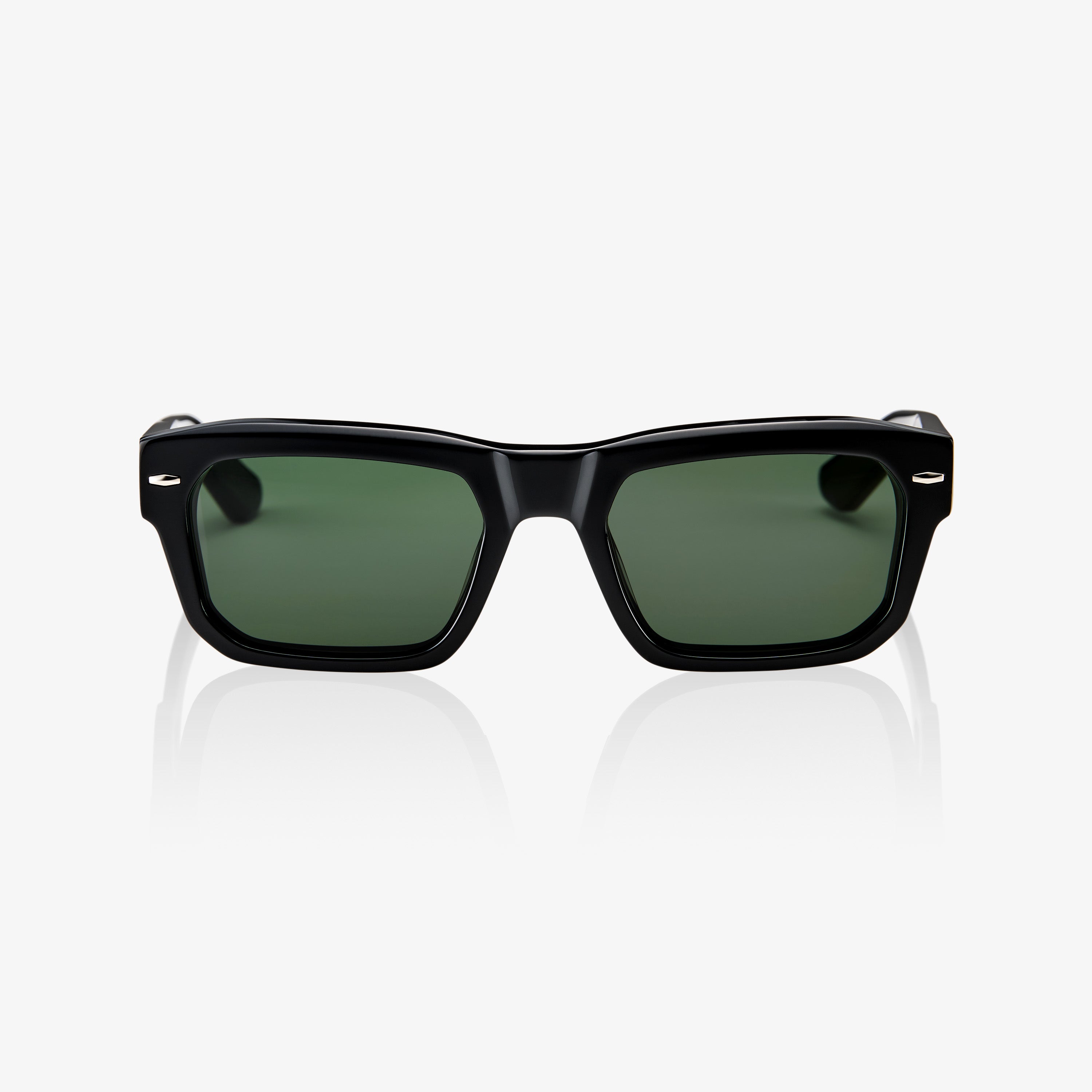 BOWEN Polished Black GreyGreen Lens