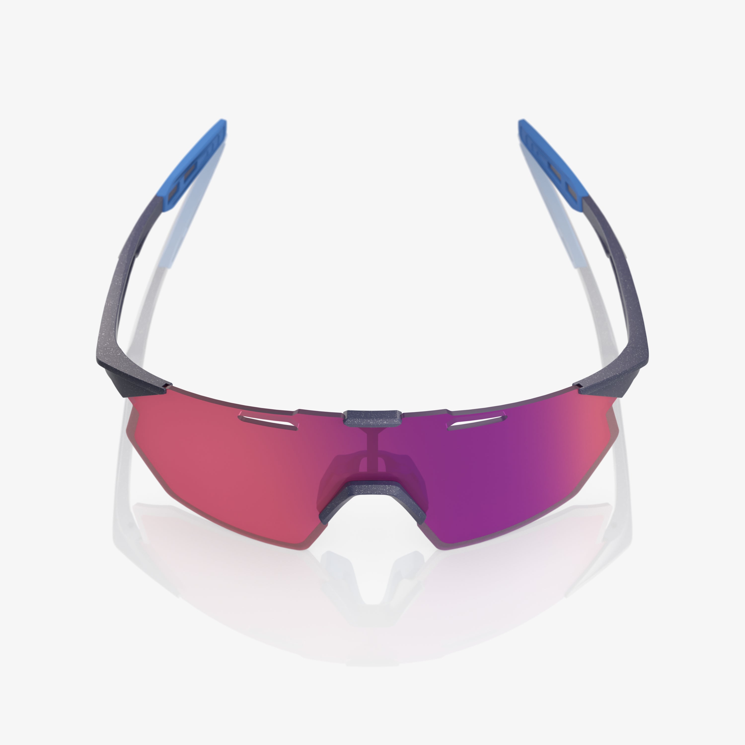 HYPERCRAFT SQ Satin Storm Metallic Purple Mirror Lens