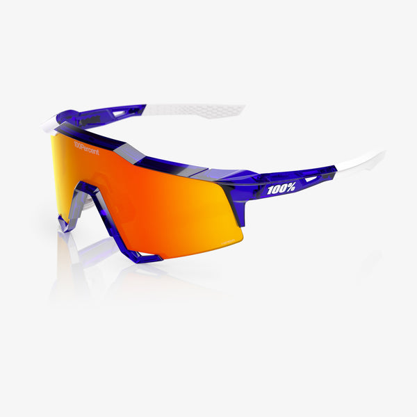 SPEEDCRAFT MLB Authentic, bleu translucide poli, « HiPER », rouge miroir verre