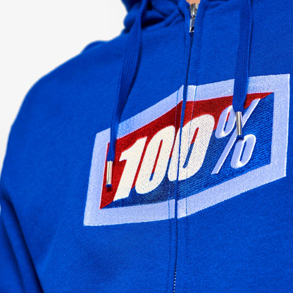 OFFICIAL Zip Hoodie Fleece Royal